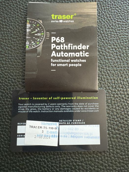 Traser P68 Pathfinder Automatic T100 Grey