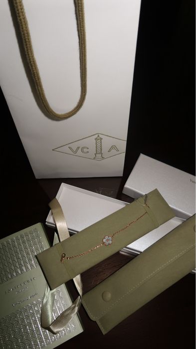 Браслет Van Cleef оригінал з пакуванням і документами