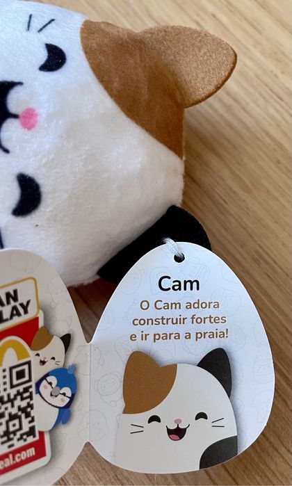 Mini peluche Squishmallow - Cam
