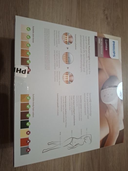 Depilator Philips Lumea BRI977/00 nowy! DEPILATOR