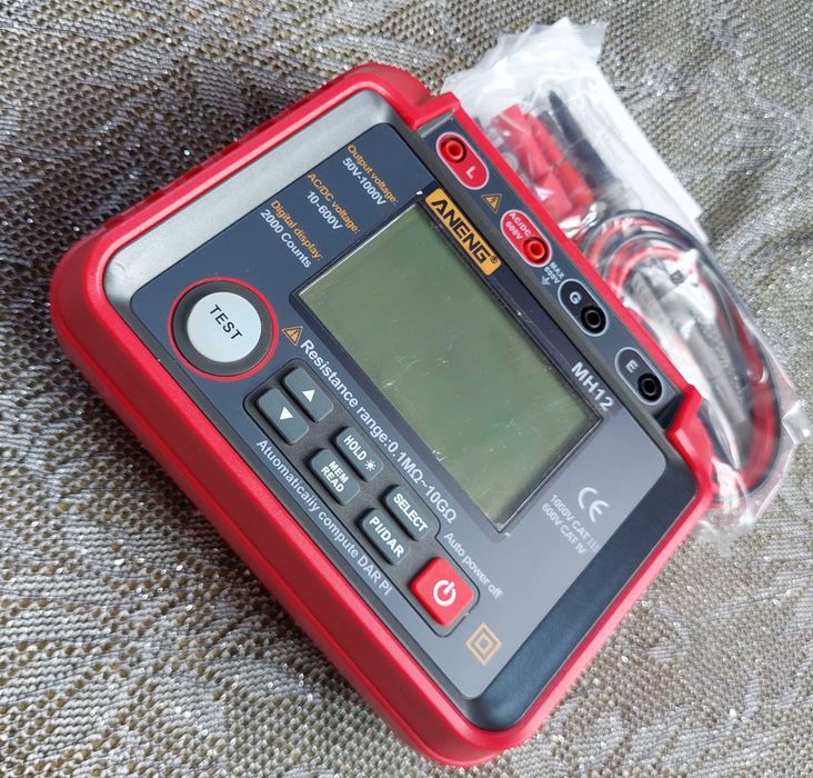 Мегомметр профи класса - измерение изоляции, заземления, сопротивления