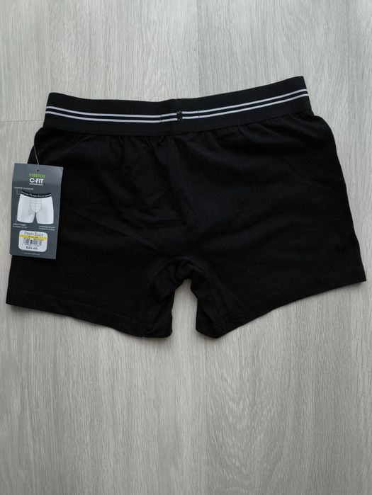 Bokserki męskie obcisłe Perry Ellis. Rozm. M. Czarne. USA.