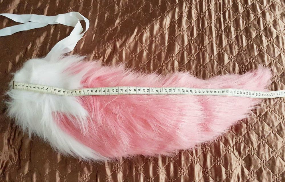 Cosplay z Fate/Grand Order Tamamo Vitch różowy ogon