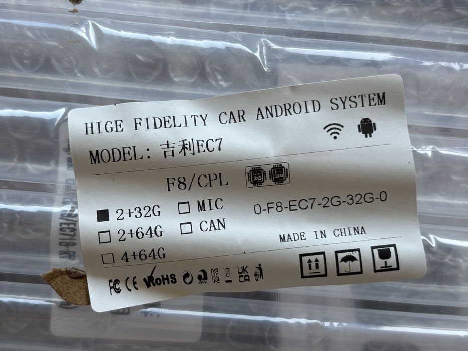 Unidade de radio/multimedia Android Lehx