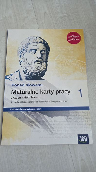 Ponad słowami 1 Maturalne karty pracy z dziennikiem lektur