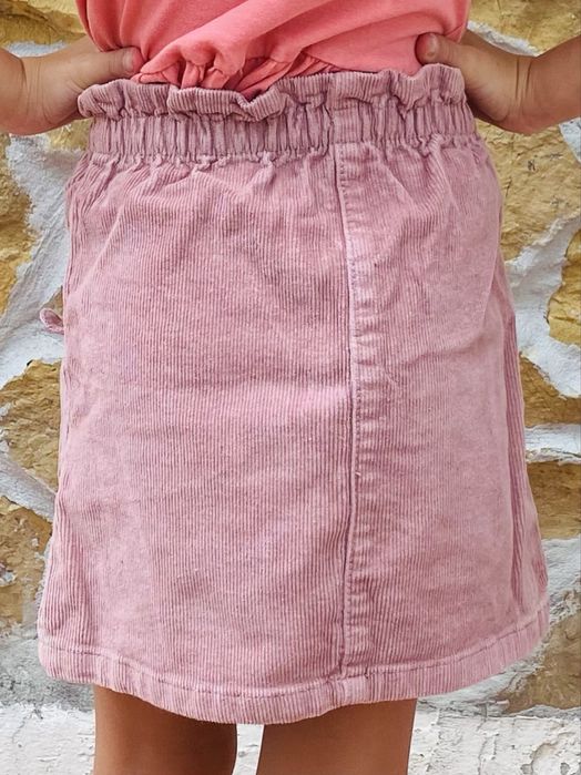 Saia Rosa Menina George 2-3 Anos – Nova