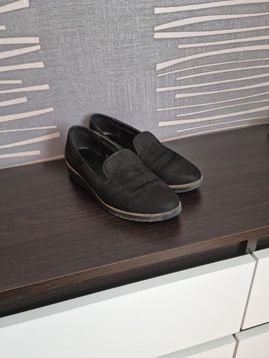 Czarne półbuty Graceland