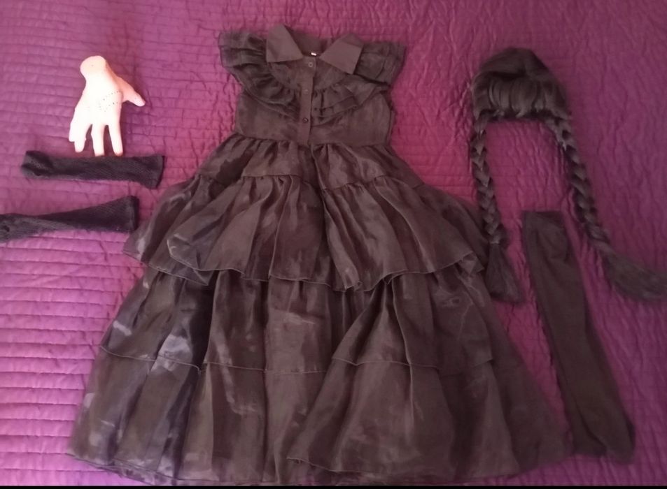 Conjunto Halloween vandinha