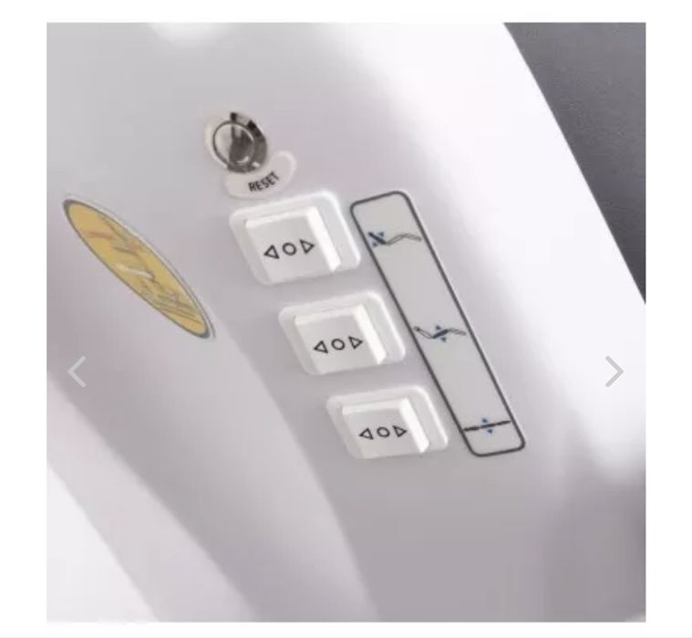 Fotel kosmetyczny Kazaro UNICO PLUS Z PODGRZEWANIEM Biały