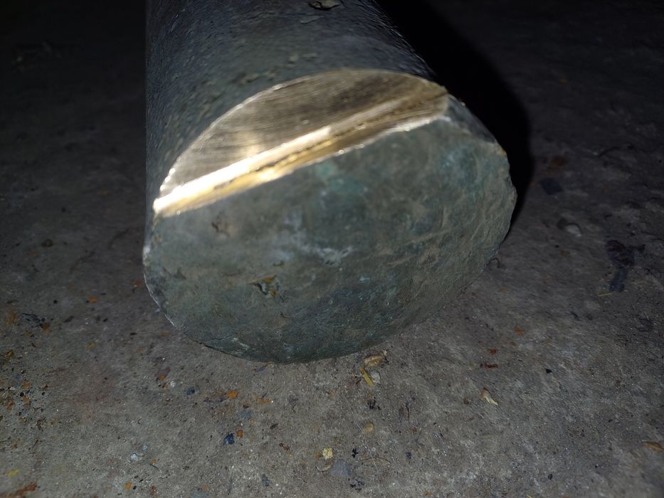 Круг бронзовый  ОЦС, титановая труба