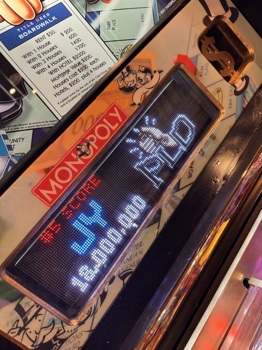 Fliper monopoly restaurada