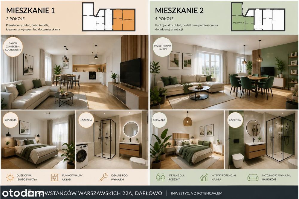 NOWA CENA - Najtańsza Kamienica Nad morzem 6 Mieszkań Centrum Darłowo