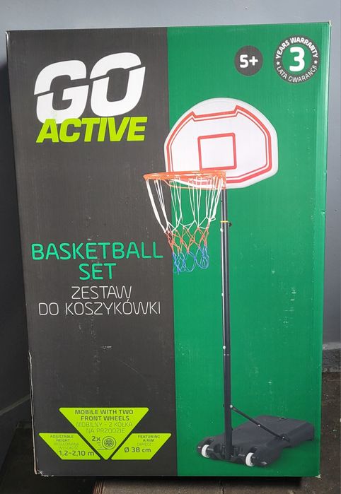 Nowy Zestaw do koszykówki Go Active- Basketball Set