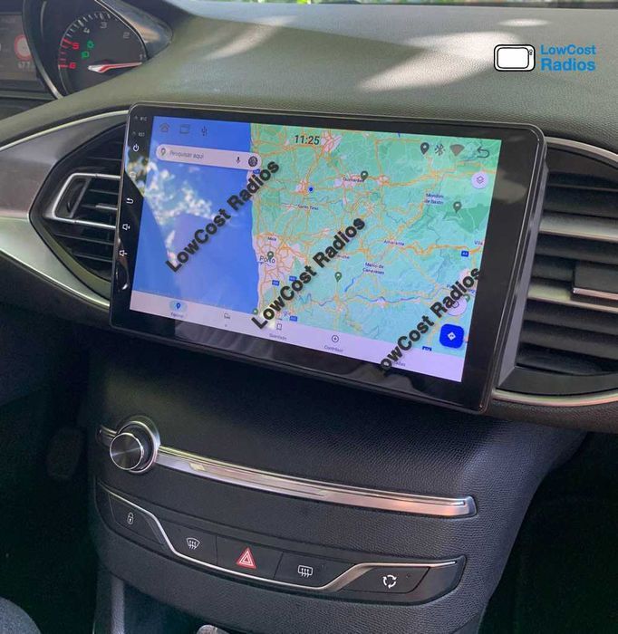 Auto Rádio PEUGEOT 308 T9 308S | GPS ANDROID 15 BT USB APPS WIFI - 9''