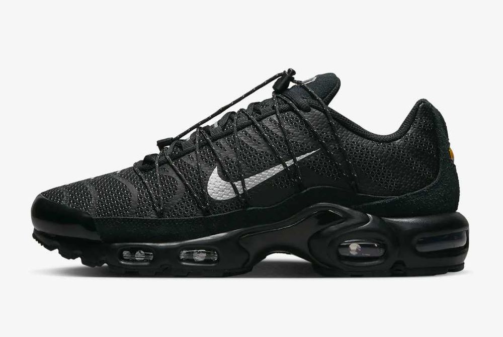 Nike TN Air Max Plus Utility Black / Metallic Silver White EU 44