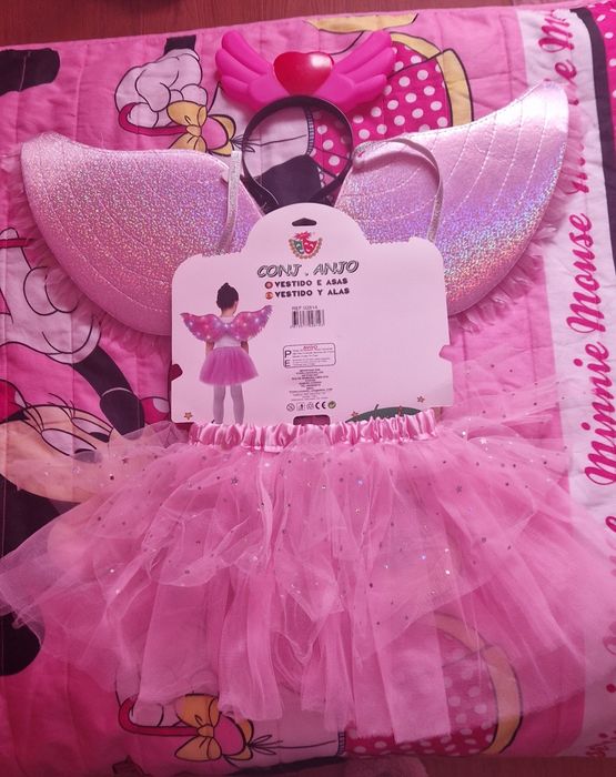 Fato de Anjinha Luminoso