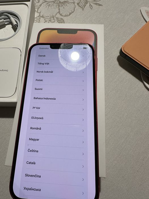 Iphone  14plus red