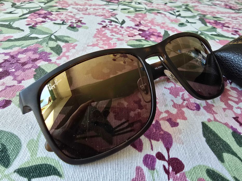 okulary ray ban RB4264 chromance havana przeciwsłoneczne