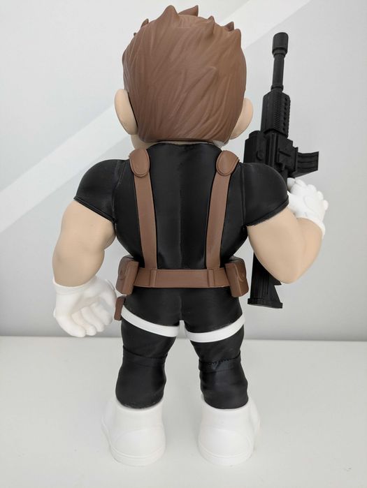 Fanart de Mario x Punisher