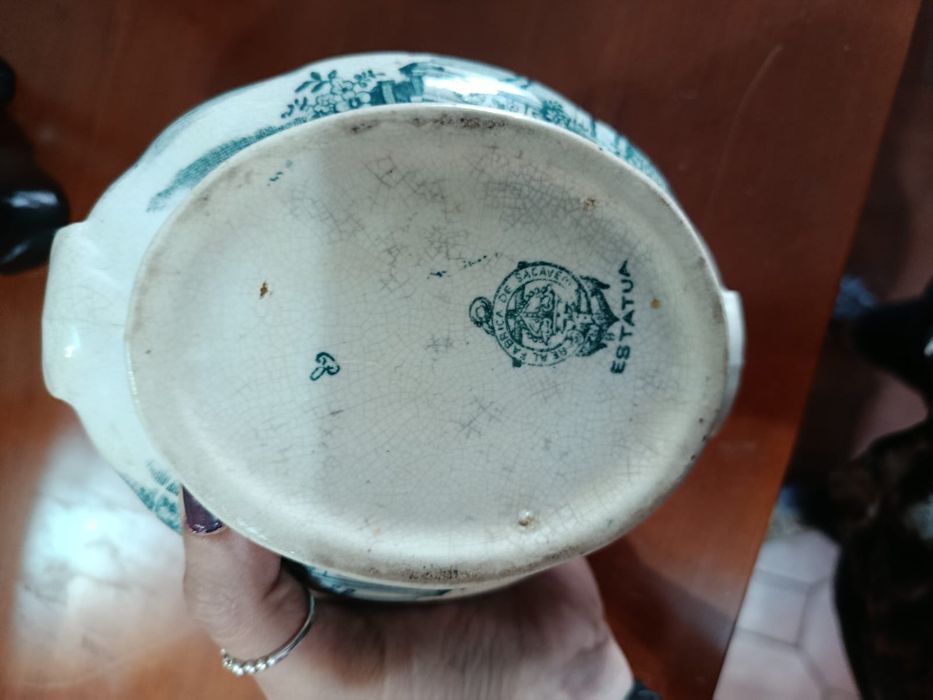 Açucareiro antigo Real Fábrica de Sacavém