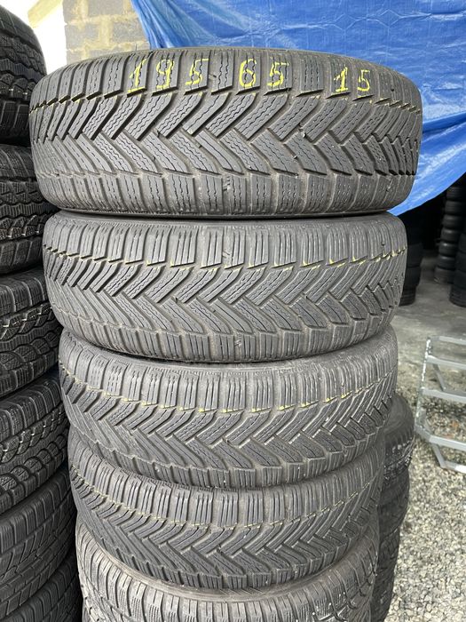 ‼️ 195.65r15 Michelin Alpin 6 зимовв шини колеса 4шт 6,5-6,8мм