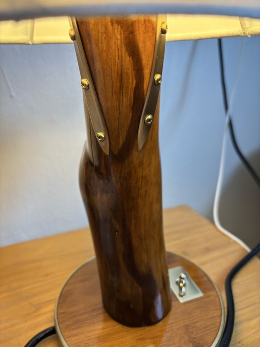 Lampa stołowa (nocna) kraftowa