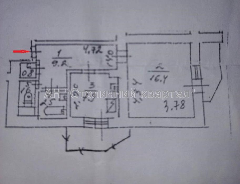 1-room apartment apartment by the address st. Ul Chernobylskaya (area 39 m²) - Atlanta.ua - photo 4