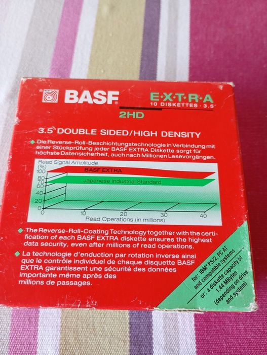 13 diskettes Basf 3.5513686461114624002