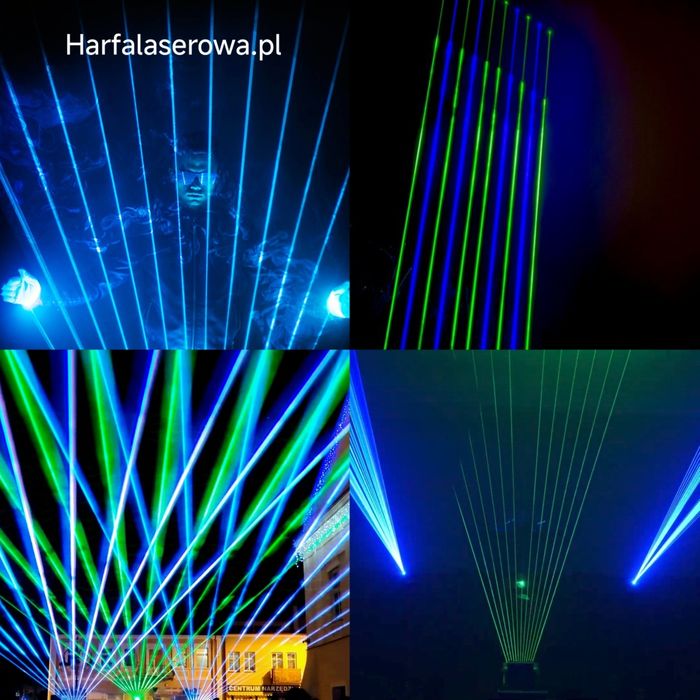 Pokazy Laserowe/Harfa Laserowa/ zamiast fajerwerków