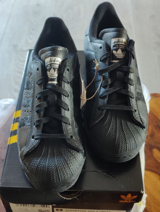 Adidas Superstar ADV x Unity sneakersy czarne