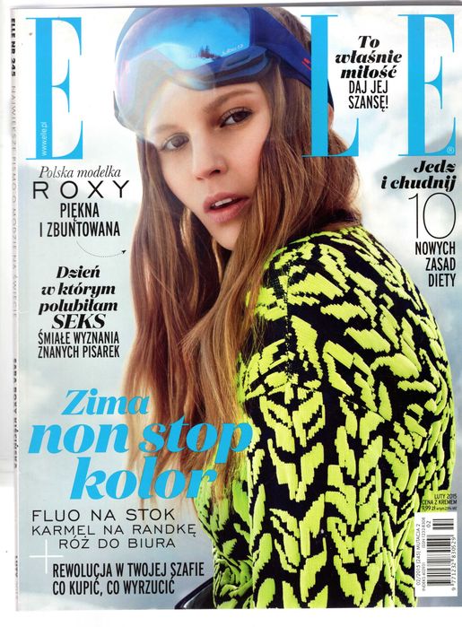 ELLE 02/2015 Roxy Dzień w którym polubiłam seks | Styl życia Moda Czasopismo