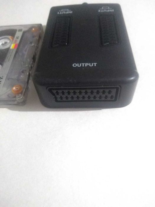 Переходник скарт Scart 2 в 1