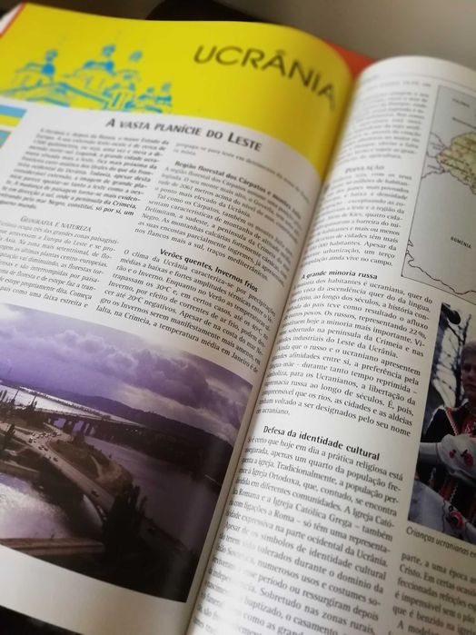 "Geografia do Mundo", Círculo de Leitores, 4 Volumes