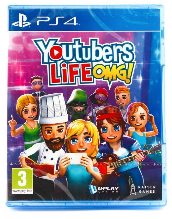 Youtubers Life OMG (PS4) Gra nowa w folii