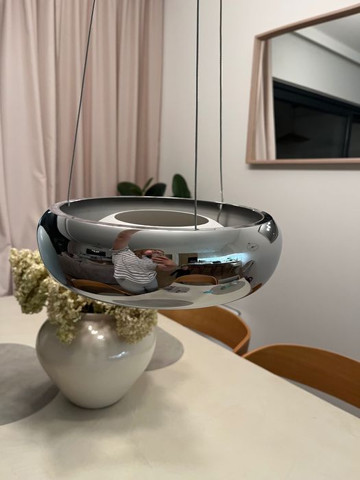 Lampa sufitowa Led chromowana
