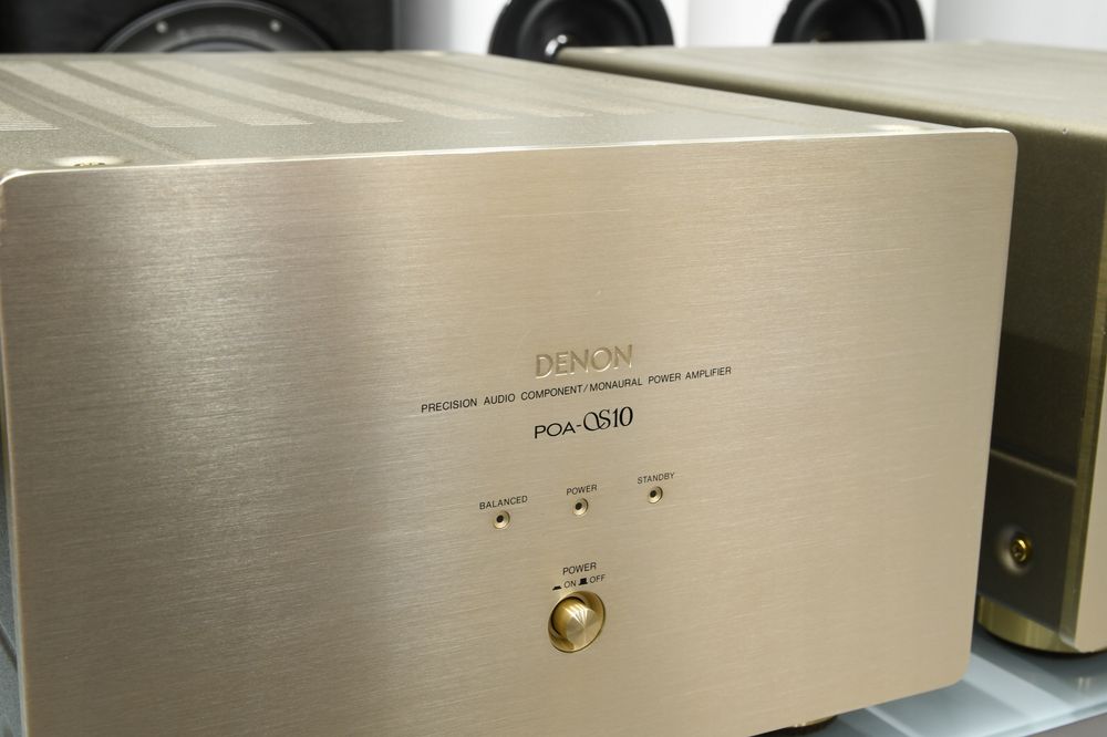 Mocny zestaw Monobloki końcówki mocy Denon POA-S10 2 sztuki