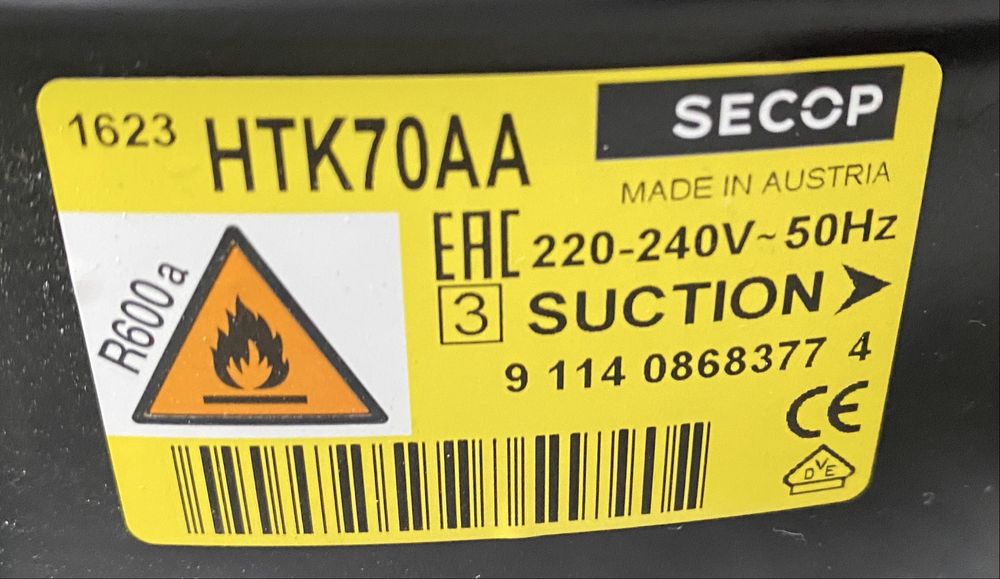 lodówka chłodziarko-zamrażalka Electrolux CT-180