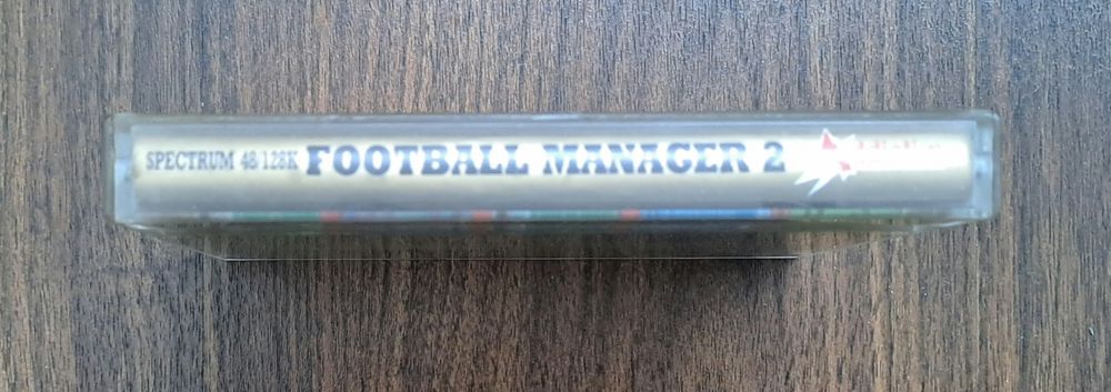Jogo cassete K7 Football Manager 2 Sinclair ZX Spectrum (original)