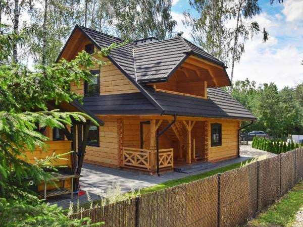 Domek z jacuzzi Chata Świerkowa Okuninka jezioro Białe wakacje lubelsk