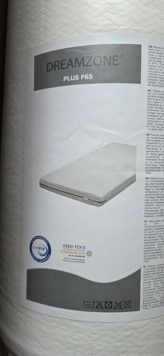 Срочно Матрас Dreamzone plus F65 новый