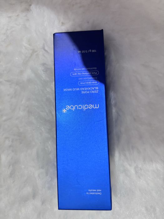 Очищувальна глиняна маска для обличчя medicube zero pore blackhead