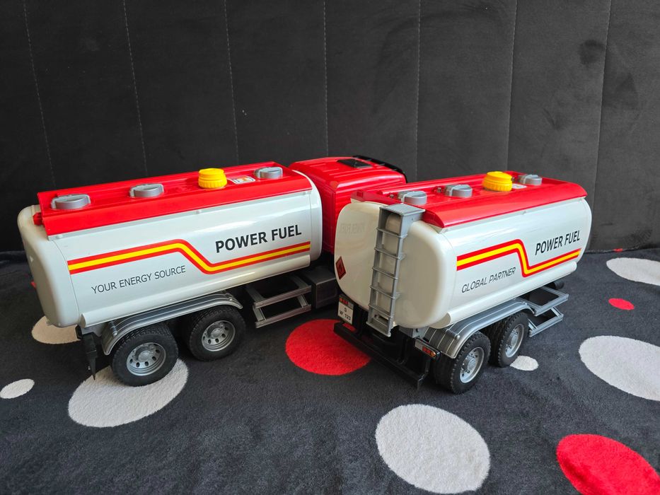 BRUDER ZESTAW 03775,03925 Cysterna MAN + przyczepa