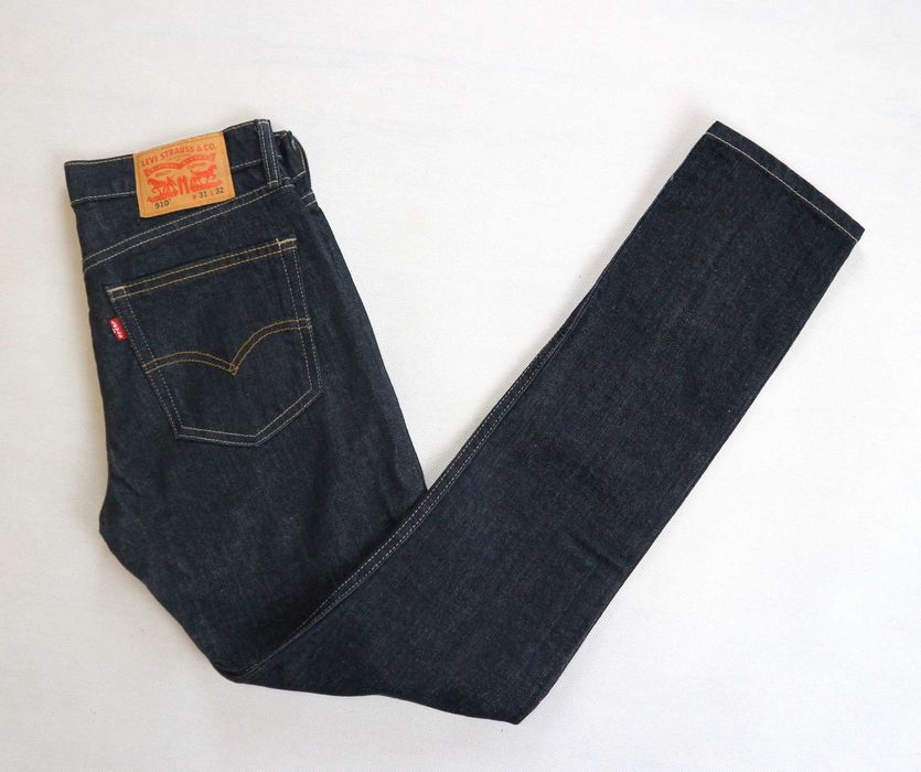 Levis 510 spodnie jeansy W31 L32 pas 2 x 39/40 cm