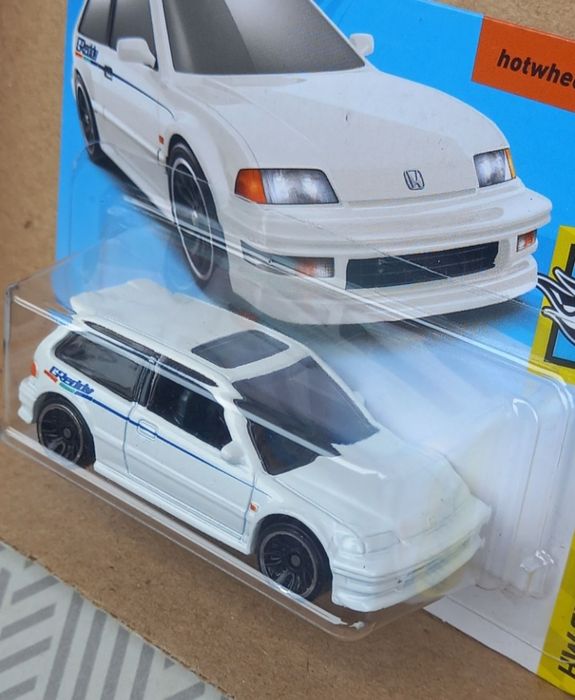 Conjunto 2 - 90 honda civic ef hot wheels