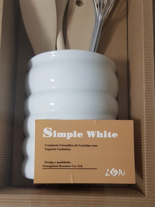 Conjunto de utensilios de cozinha