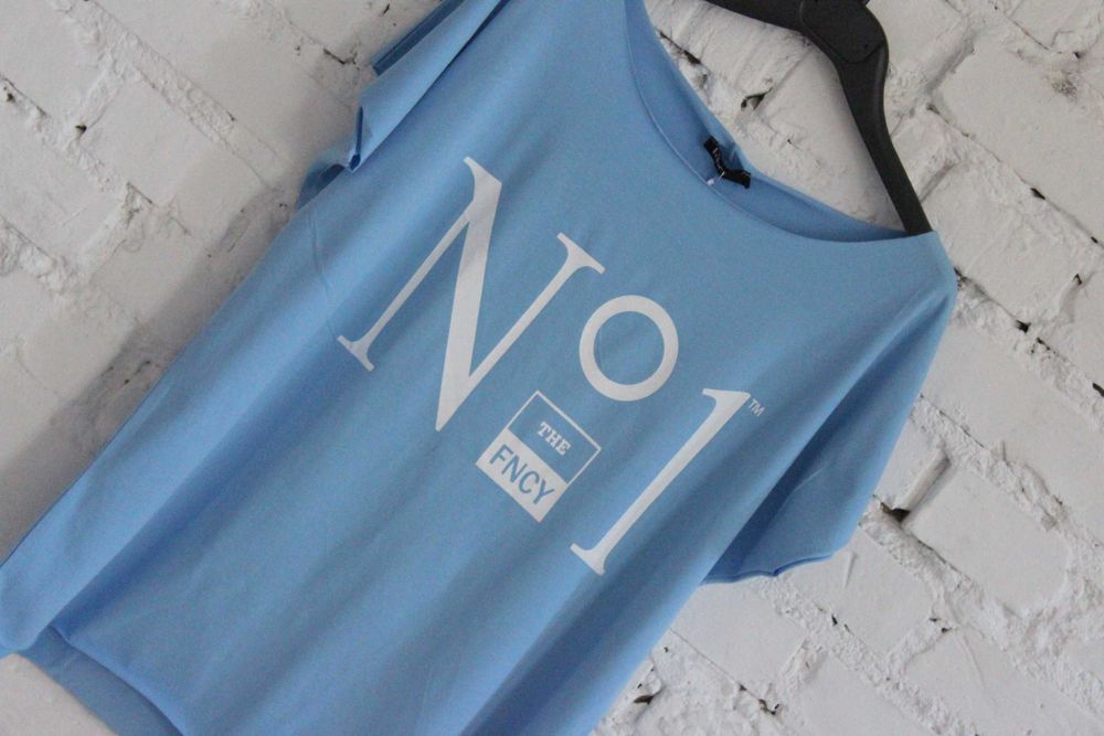 Mega koszulka The Fancy niebieska No1 r.S-M-L