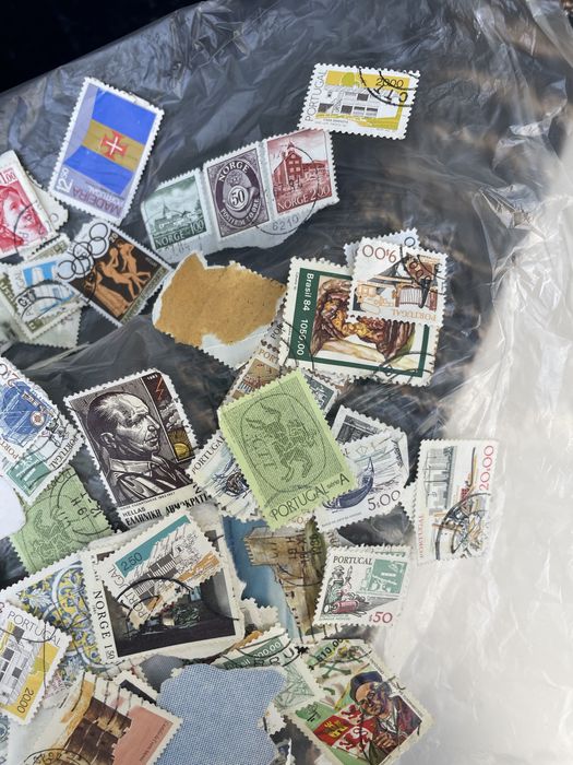 Colecao de Selos Diversos e Raros  - Vintage