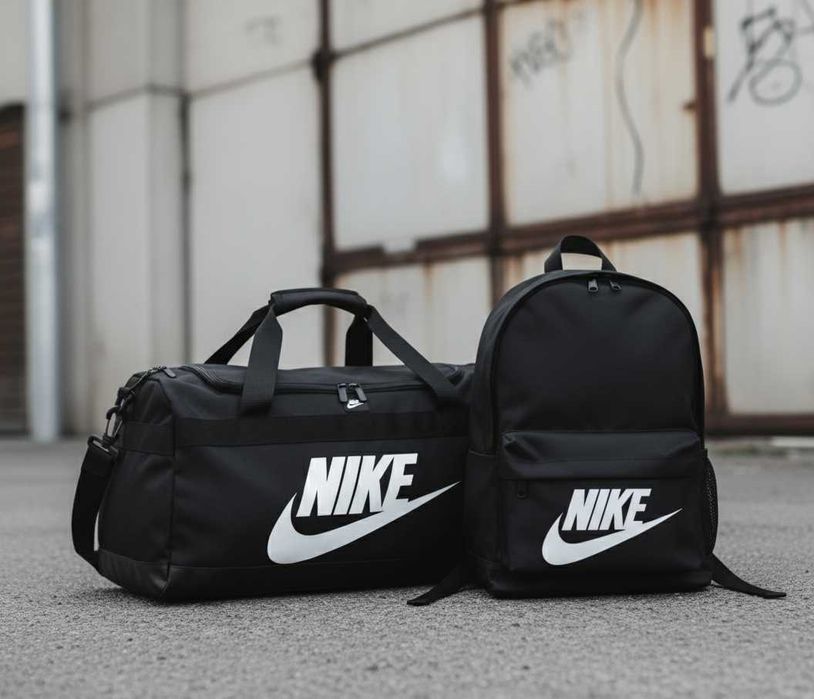 Рюкзак сумка Adidas 2в1 черный комплект спортивный дорожный адидас