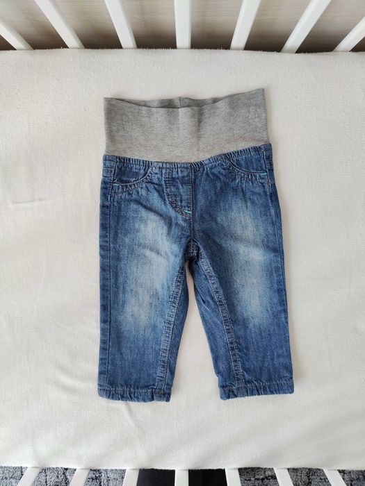 Nowe spodnie niemowlęce bezuciskowe