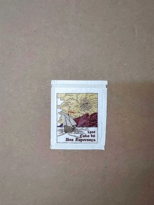Pacote de açúcar coleção descobrimentos portugueses Sidul 1980s